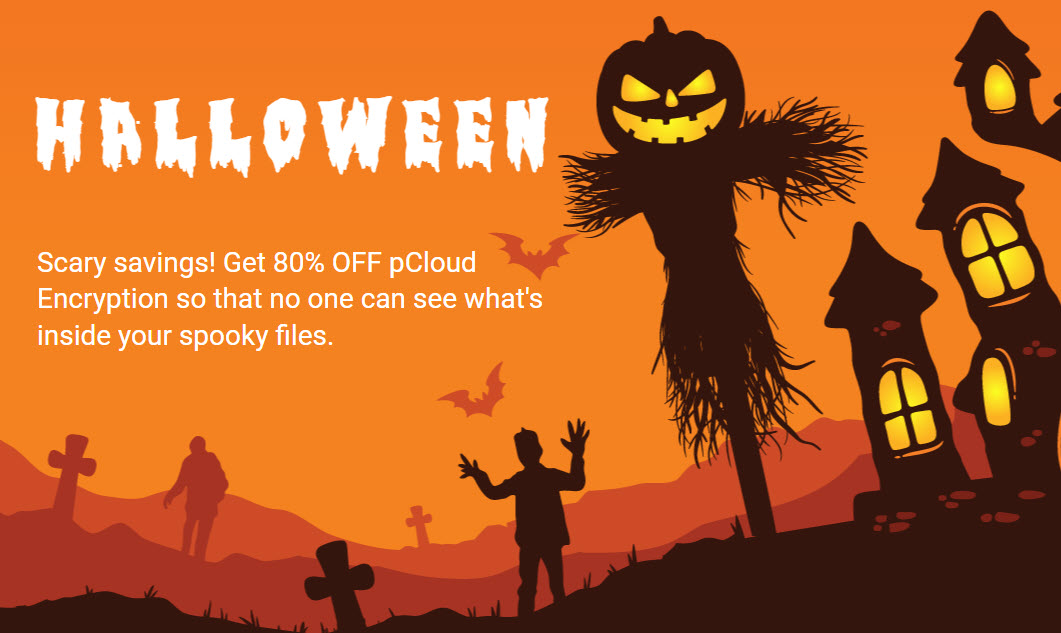 pCloud Halloween Sale &#038; Contest 2022 &#8211; Enter to WIN a Lifetime Plan