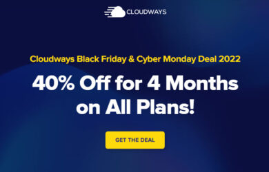 Cloudways Black Friday Deal 2022