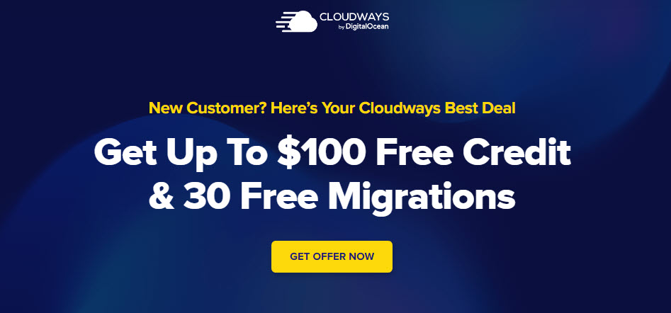 How To Get Cloudways $100 Free Credit