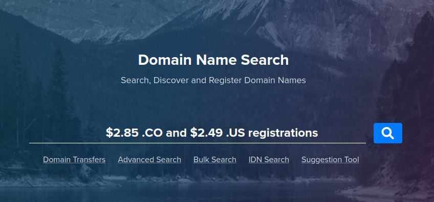 Dynadot – $2.85 .CO & $2.49 .US Domain Registrations