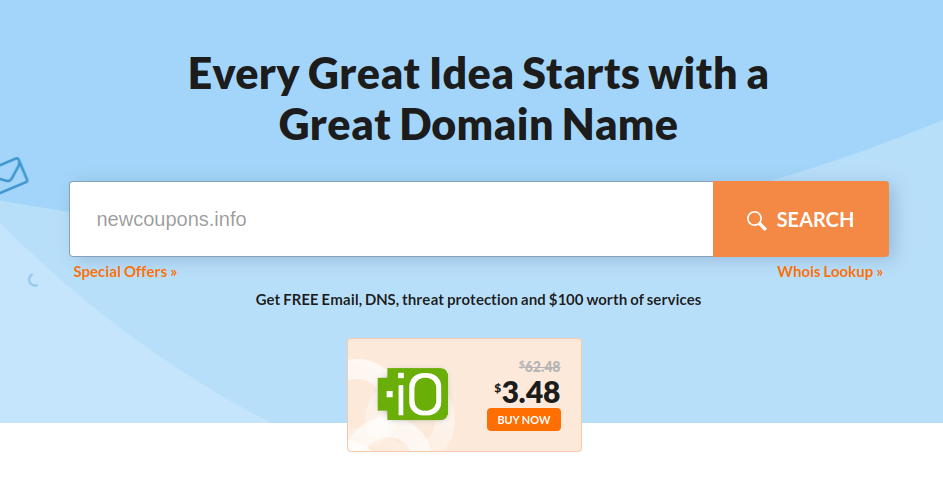 Whois.Com &#8211; Register a .IO domain For $3.48