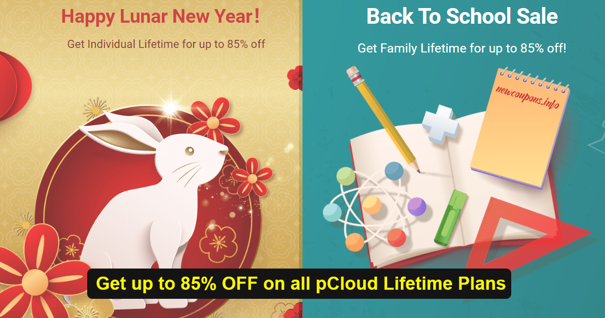 pCloud &#8211; Up To 85% OFF Individual &#038; Family Lifetime Plans