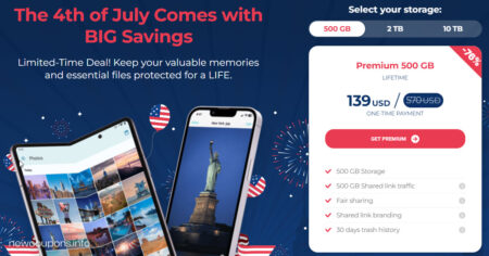 pCloud 4TH of July Sale