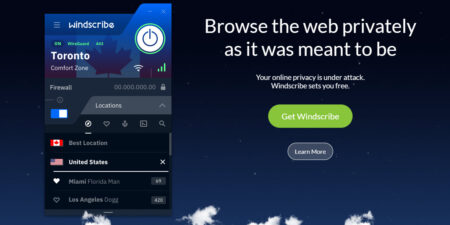 Get Windscribe Pro (Unlimited) VPN Free For 30 Days
