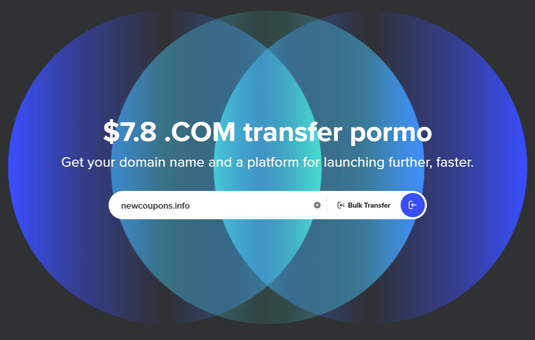 Transfer Your .COM Domain To Spaceship For $7.8