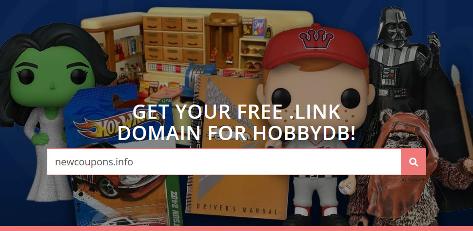 Register A .LINK Domain For Free At Porkbun