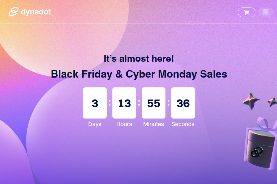 Dynadot Black Friday &#038; Cyber Monday Sales 2023