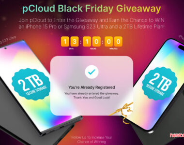 pCloud Black Friday Giveaway 2023 | Free Smartphone &#038; 2TB Lifetime Plan!