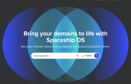 spaceship domain special offer