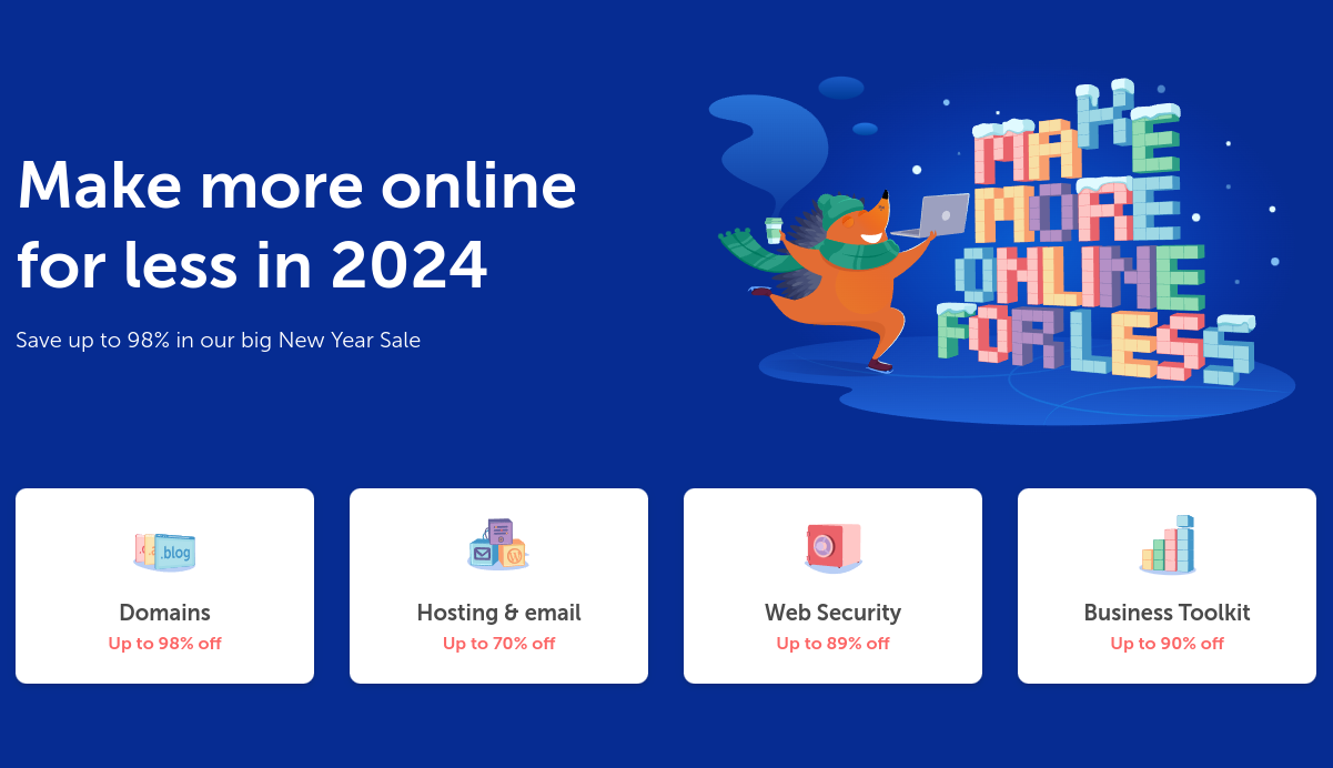 NameCheap New Year Sale &#8211; Save up to 98% on Domains &#038; Hosting!