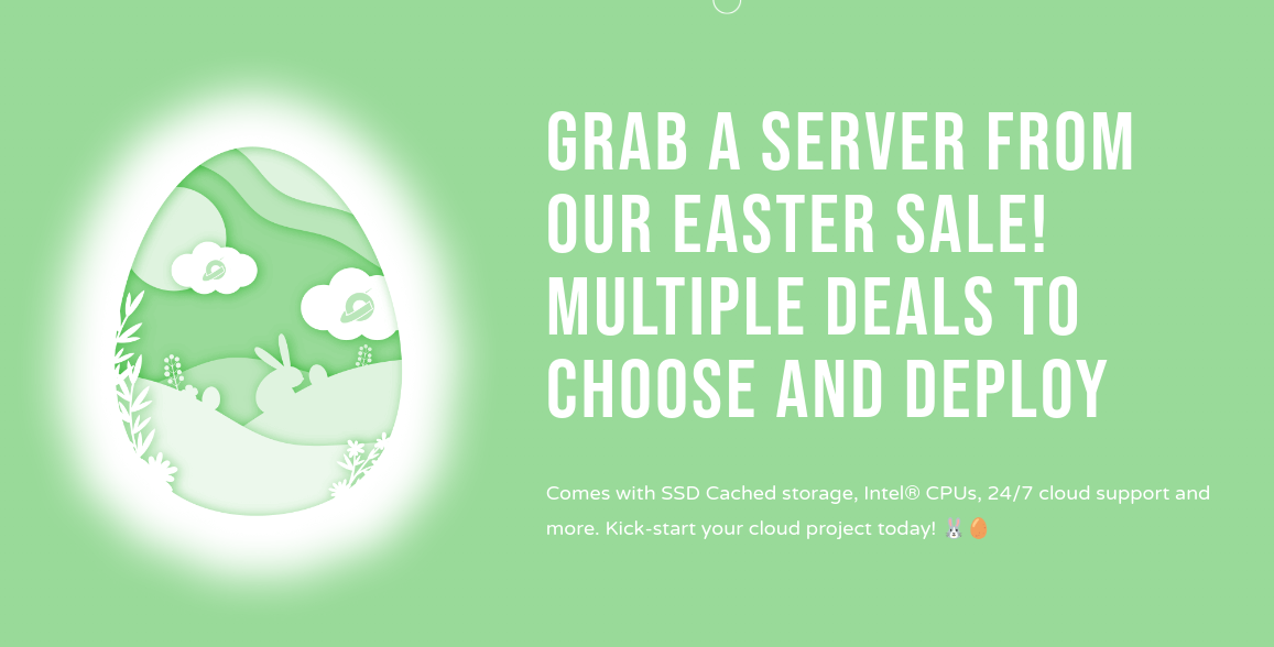 CloudCone Easter Egg Hunt 2024 Sale – $16.3/Year For A VPS!